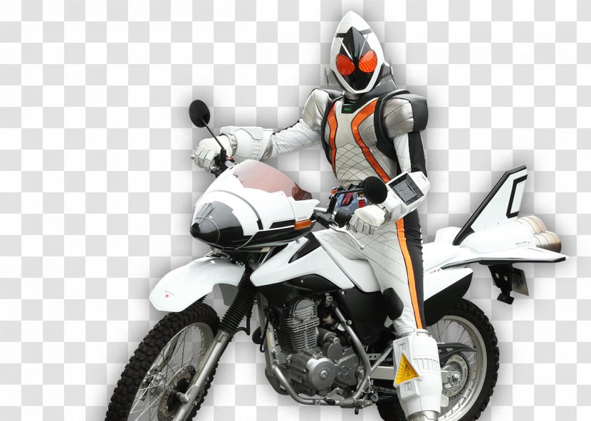 Kamen Rider Series Superhero Tokusatsu Motorcycle - Wiki Transparent PNG