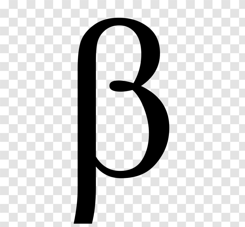Beta Greek Alphabet Psi Letter Case - Number Transparent PNG