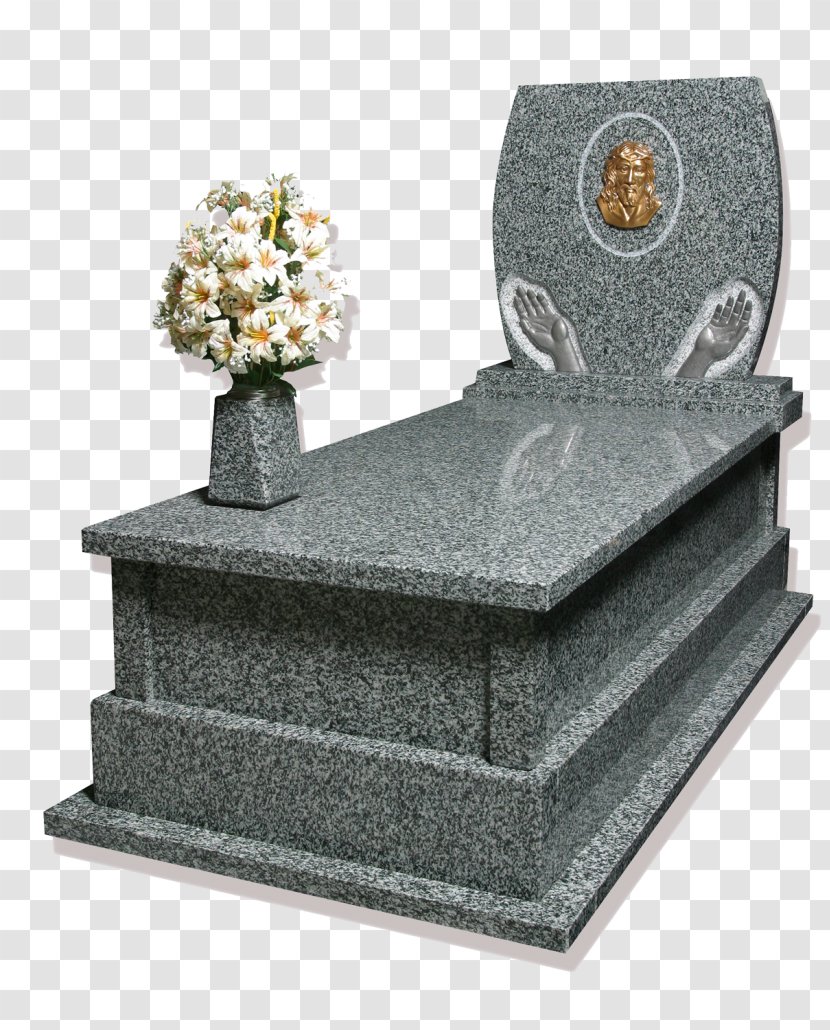 Headstone Panteoi Epigraphy Tomb Vase - Granite - Jarron Transparent PNG