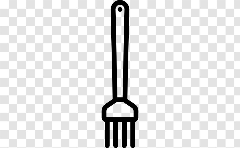 Baking Tool - Pitchfork - Black And White Transparent PNG