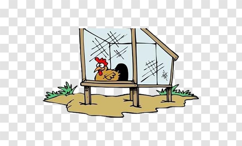 Orpington Chicken Coop Definition Cooperative Farm - Art - Cartoon Big Cock Transparent PNG