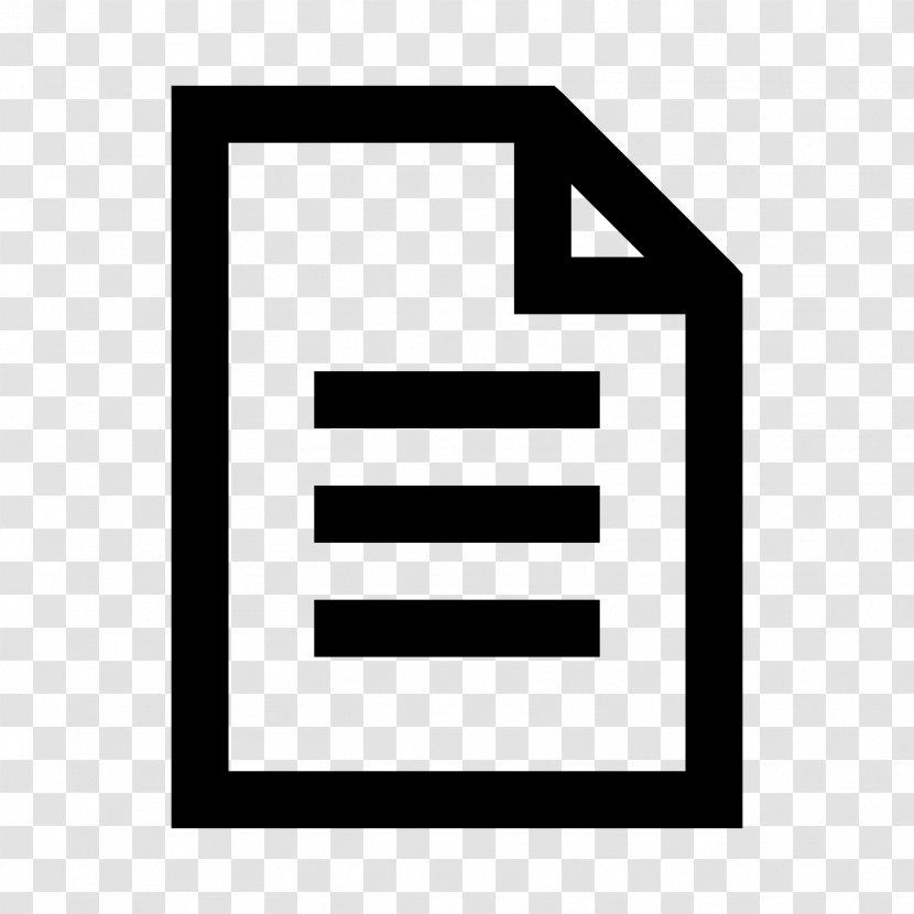 Documents - Black And White - Document Transparent PNG