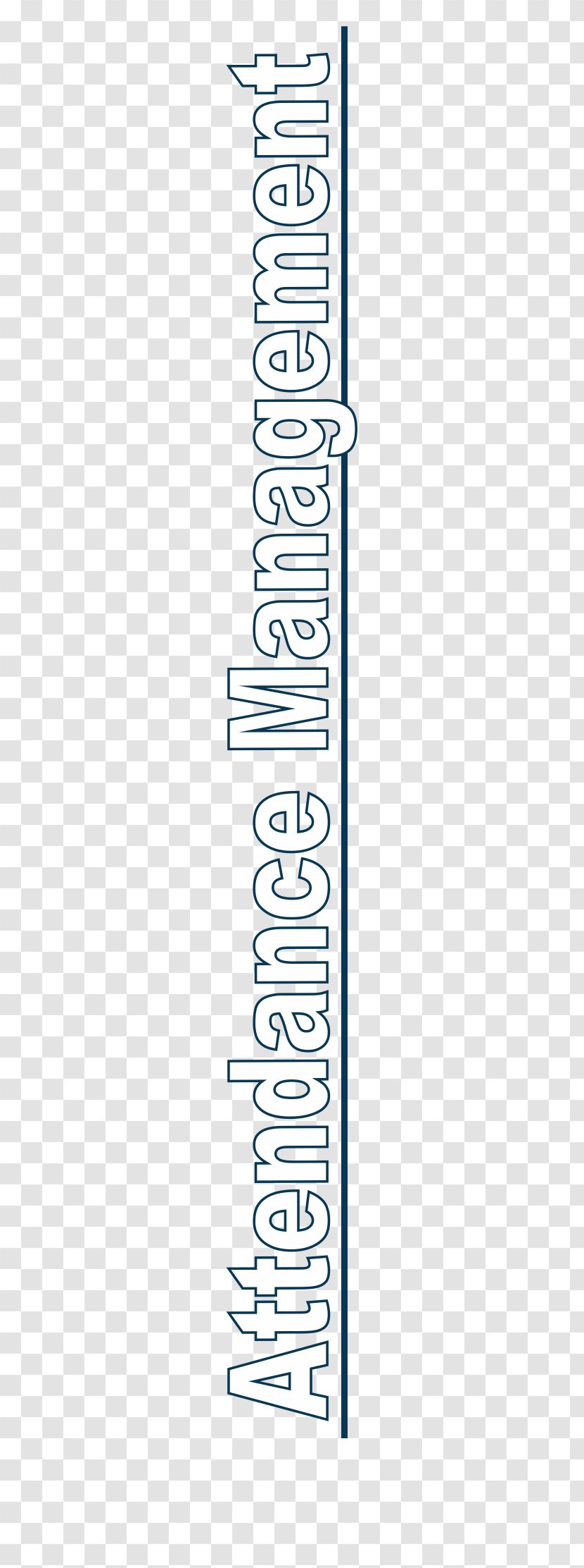 Line Angle Font - Rectangle - Attendance Management Transparent PNG