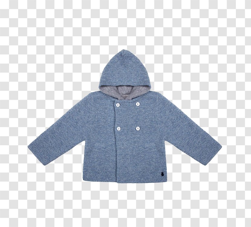 Hoodie T-shirt Jacket Clothing Sweater - Pattern - Nanan Breasted Boys Coat Transparent PNG