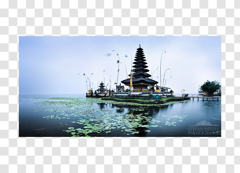 Bali Hindu Temple Landscape Painting Design - Panorama - Island Transparent PNG