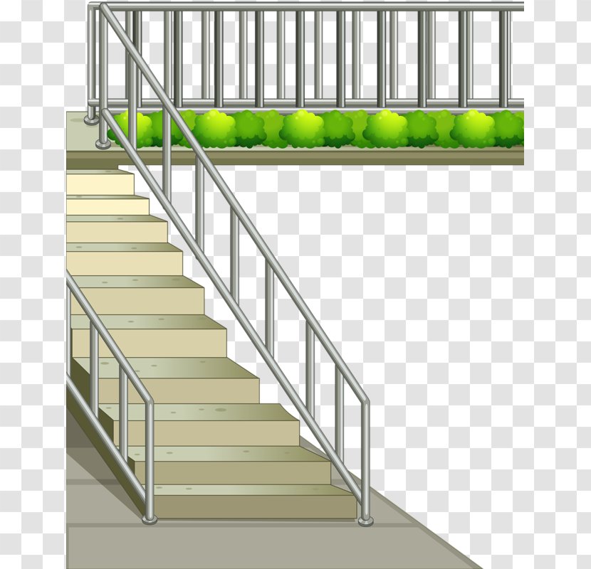 Stairs Metal Handrail Skyway Deck Railing - Ladder - Hand Transparent PNG