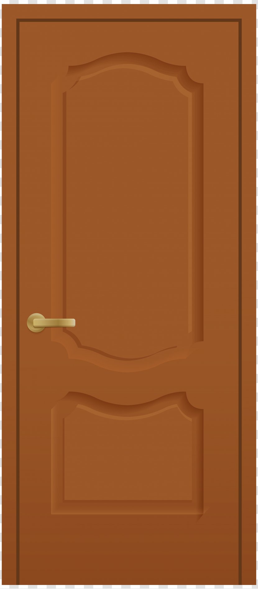 Door Window Clip Art - Brown - Open Transparent PNG