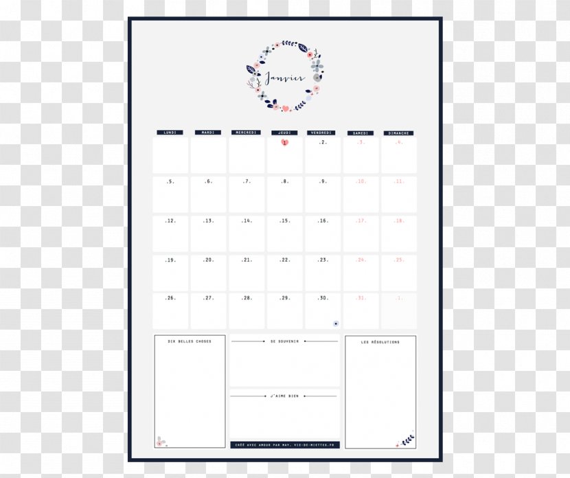 Paper Calendar Line Font - Text Transparent PNG