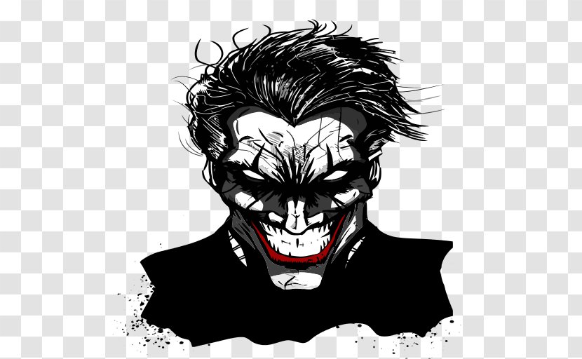 Joker Batman Harley Quinn - Sticker Transparent PNG
