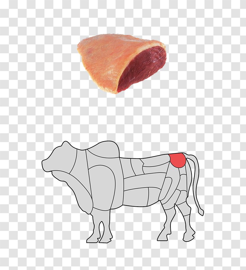 Barbecue Churrasco Rump Steak Picanha Calf - Cartoon Transparent PNG