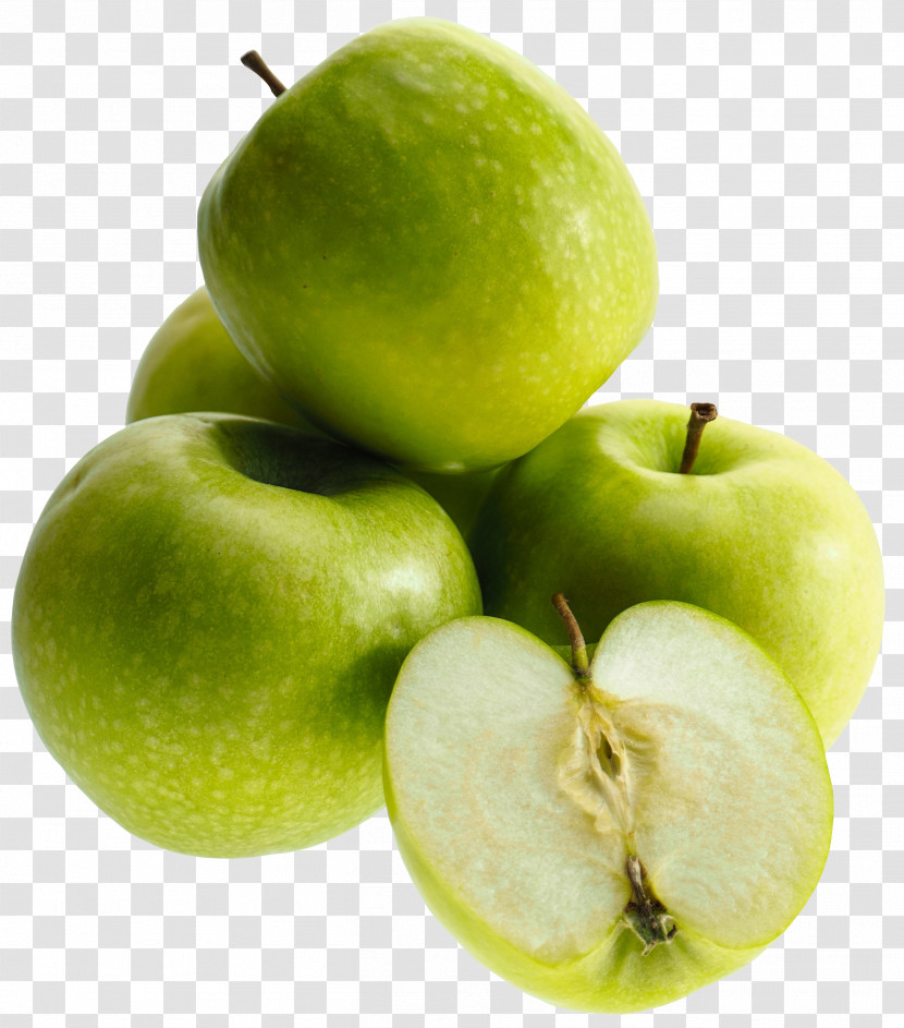 Natural Foods Granny Smith Apple Fruit Food Transparent PNG