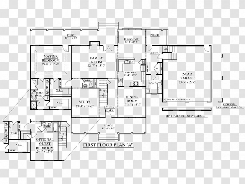 House Plan Floor Bonus Room - Area Transparent PNG