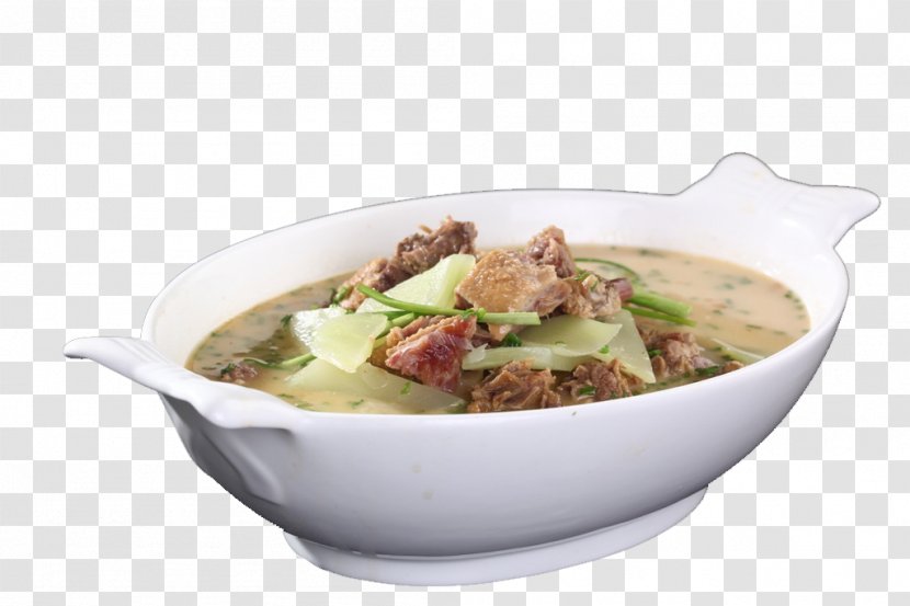 Duck Simmering Roast Chicken Vegetarian Cuisine Soup - Vegetable - Lettuce Stew Transparent PNG