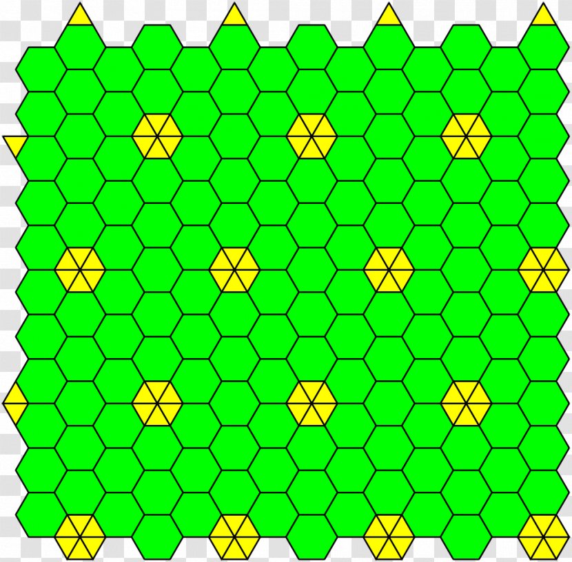 Tessellation Hexagonal Tiling Euclidean Tilings By Convex Regular Polygons Pattern - Face Transparent PNG