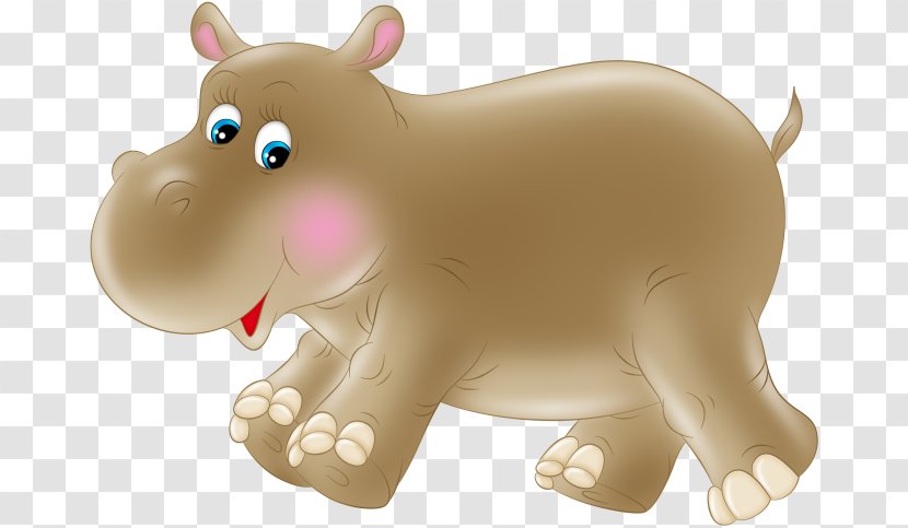 Animal Horse Hippopotamus Pig Clip Art Transparent PNG