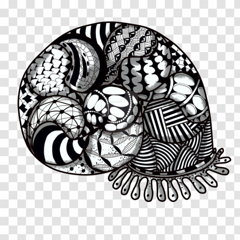 Drawing Snail Abstract Art - Flower Transparent PNG