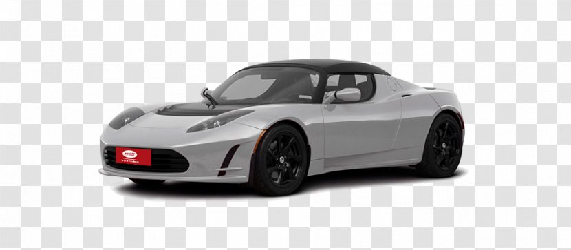Sports Car Tesla Motors Electric Vehicle - Supercar Transparent PNG