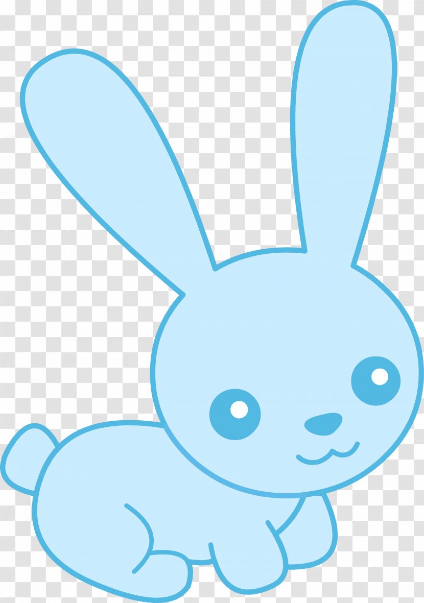 Easter Bunny Rabbit Drawing Clip Art - Snout Transparent PNG