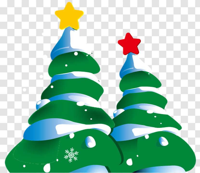 Santa Claus Christmas Tree Clip Art - Spruce - Snow Pine Transparent PNG
