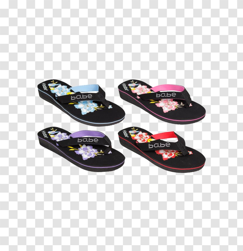 Flip-flops Slipper Shoe Sandal Wedge - Cartoon Transparent PNG