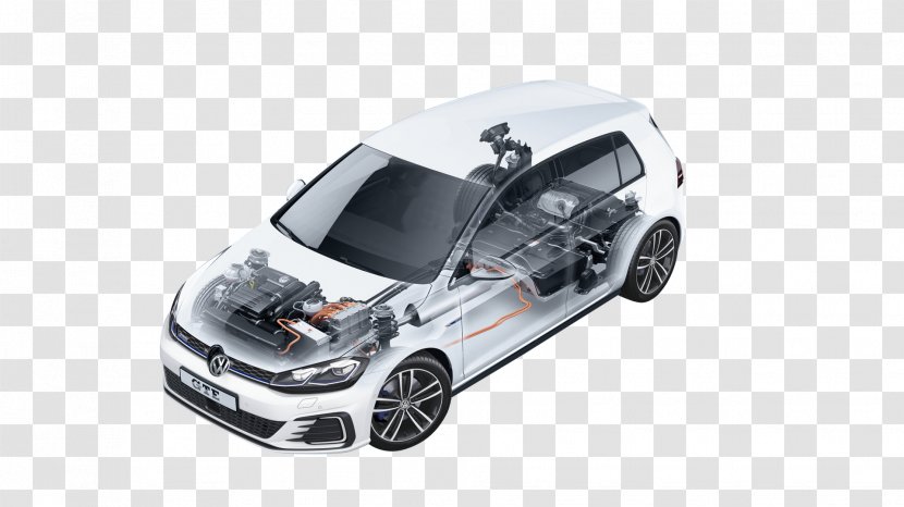 Volkswagen Golf GTE Car Plug-in Hybrid E-Golf - Vehicle Transparent PNG