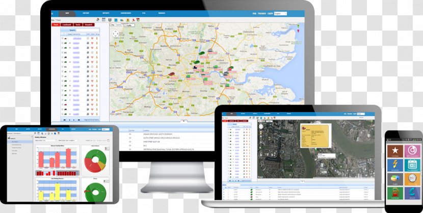 GPS Navigation Systems Computer Program Tracking Unit Laptop Vehicle System - Car Tracker Transparent PNG