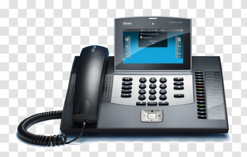 Voice Over IP Business Telephone System Auerswald VoIP Phone - Remote Administration - Voip Transparent PNG