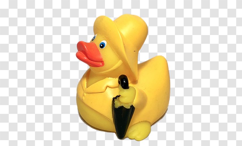 Rubber Duck Rain Yellow Toy - Rainy Days Transparent PNG