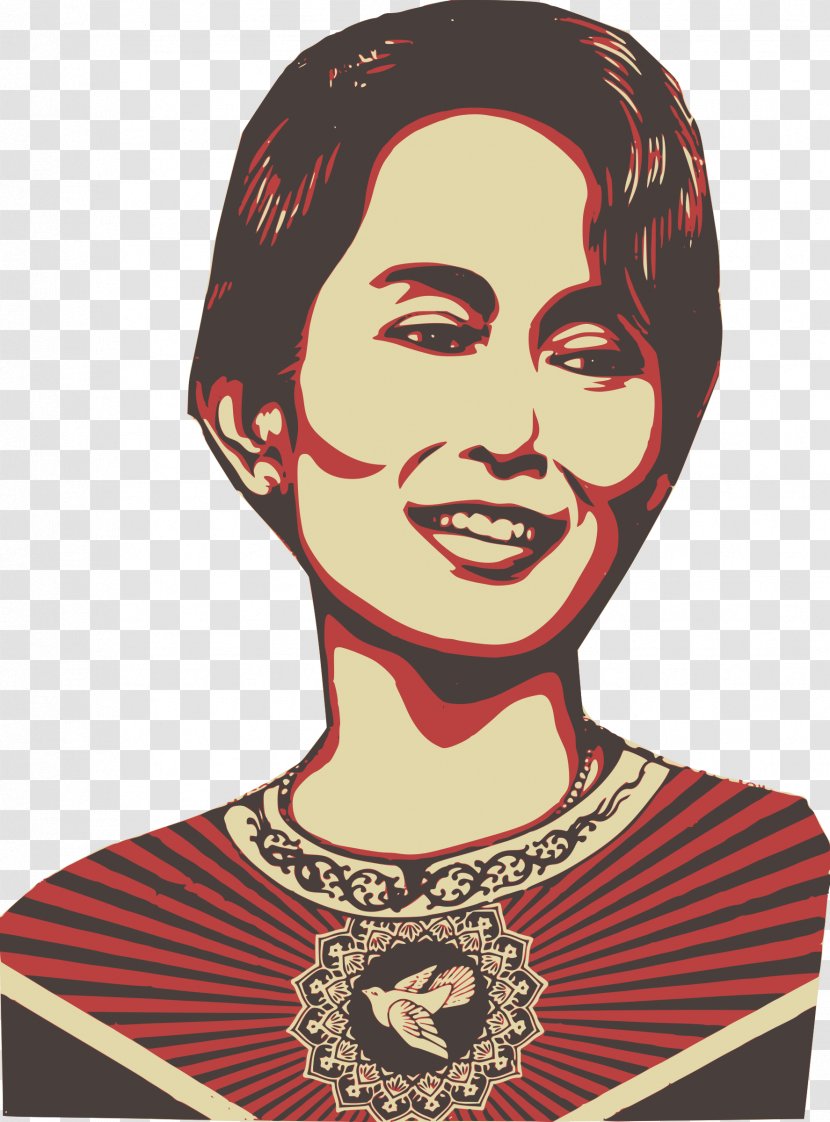 Aung San Suu Kyi: A Biography Myanmar Politician Politics - Art Transparent PNG