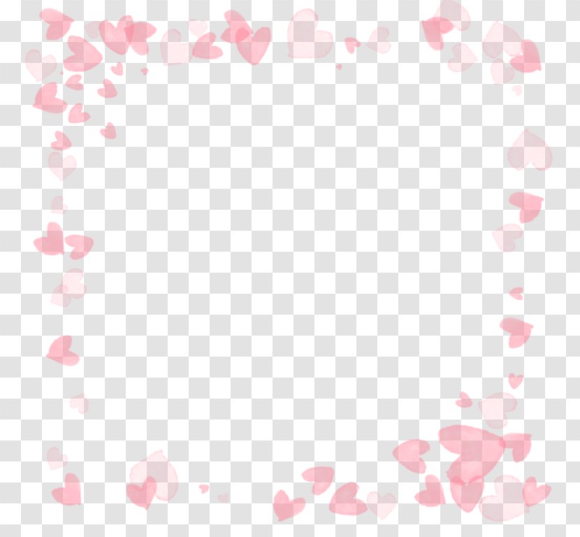 Girl Heart - Borders Clip Art - Pink Transparent PNG