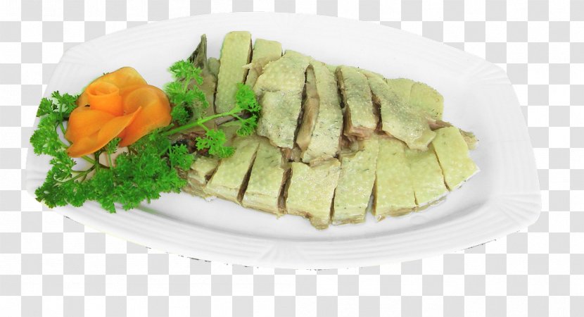 Domestic Goose White Cut Chicken Vegetarian Cuisine - Hakka Transparent PNG