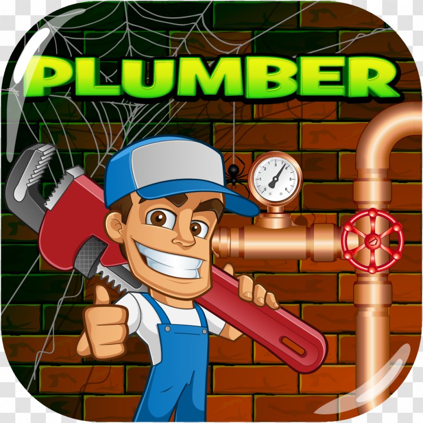 Arithmetic Game Farm Story Connect Pipes Bob The Robber 4 - Cartoon - Plumber Transparent PNG