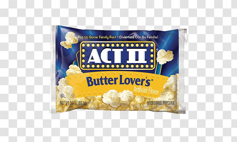 Microwave Popcorn Act II Butter Kettle Corn - Potato Chip Transparent PNG