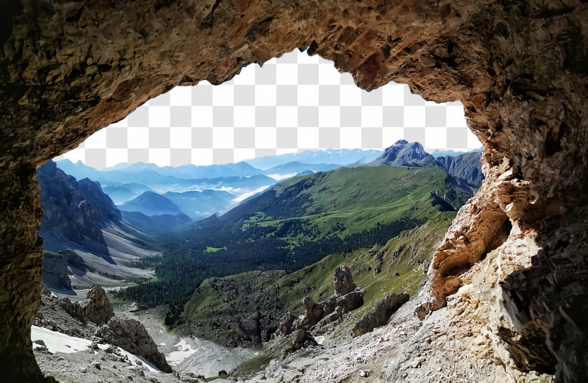 Cave Terrain Geology National Park Hill Station Transparent PNG