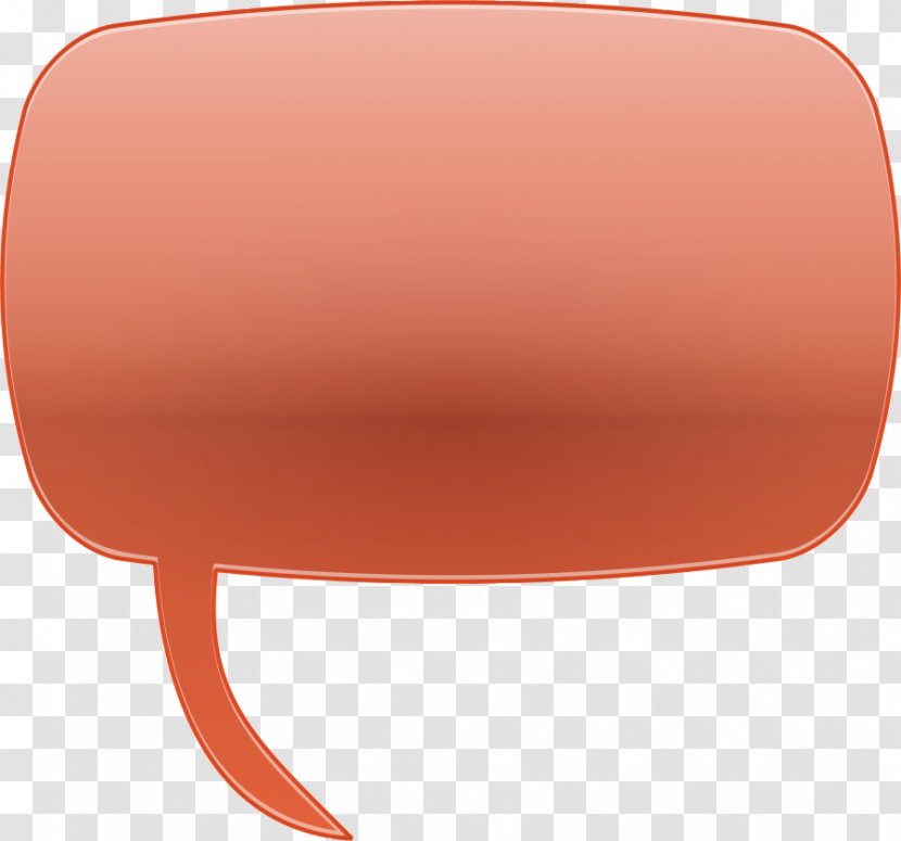Dialog Box Dialogue Speech Balloon - Table - Orange Transparent PNG