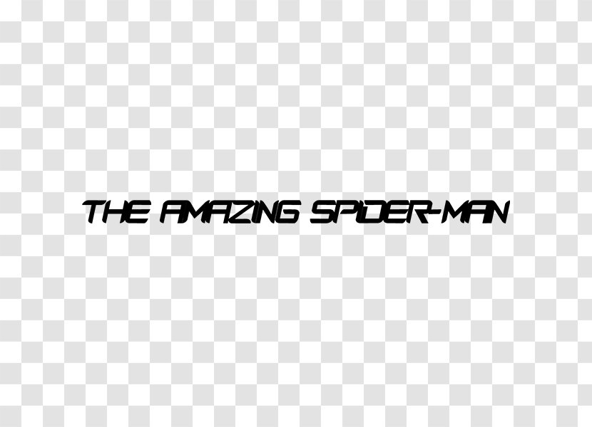Spider-Man Logo Poster Film Font - Black - Spider-man Transparent PNG