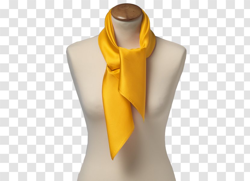 Necktie Silk Einstecktuch Scarf Cufflink - Yellow - Button Transparent PNG
