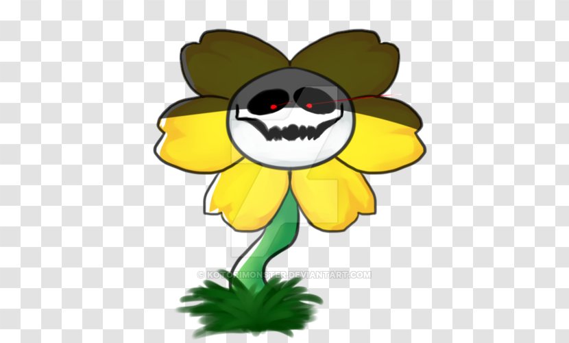Flowey Undertale Character Monster Drawing - Insect Transparent PNG
