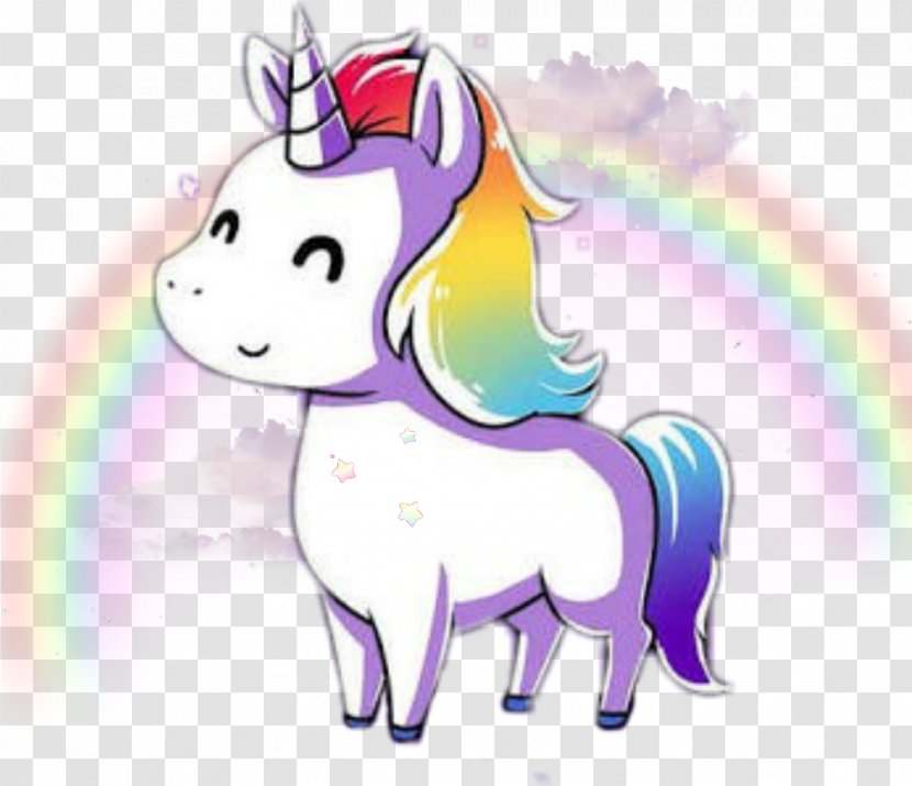 Rainbow Drawing - Horse - Mare Animation Transparent PNG