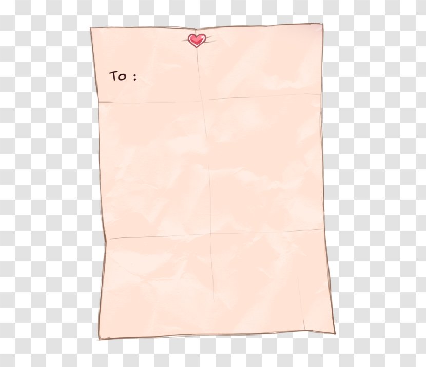 Pink M - Peach Transparent PNG