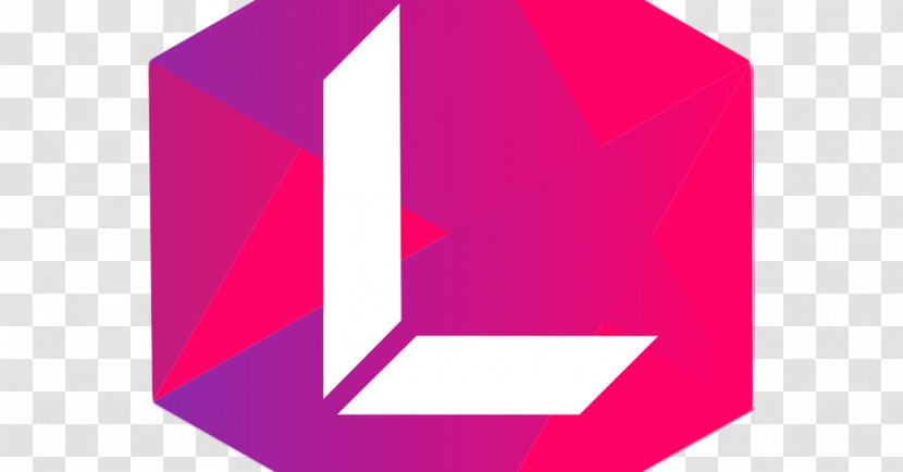 Logo Brand Pink M Line Transparent PNG