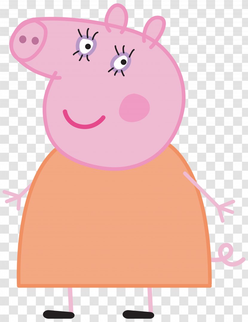 Daddy Pig Mummy Clip Art - Heart - PEPPA PIG Transparent PNG