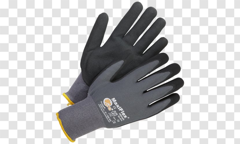 Glove Schutzhandschuh Nitrile Finger Accountant - Polyurethane Transparent PNG