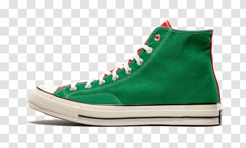 Sports Shoes Chuck Taylor All-Stars Converse - Sneakers - 70's Hi ShoesWhiteGreen Tennis For Women Transparent PNG