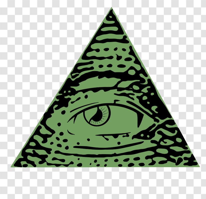 Illuminati Eye Of Providence Secret Society Freemasonry Clip Art - Symbol - Iluminati Transparent PNG