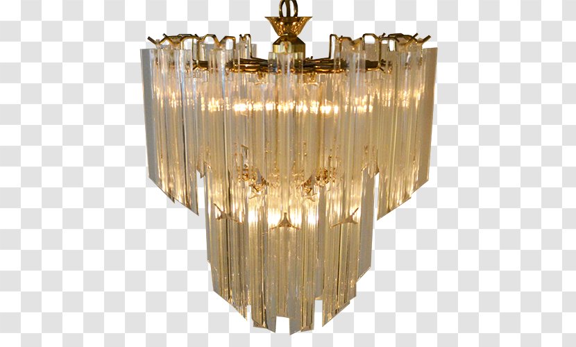 Chandelier Pendant Light Fixture Lighting - Electric - Glass Cylinder Shading Transparent PNG