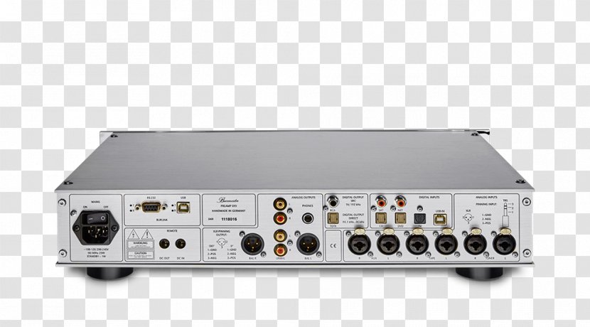Audio Electronics Burmester Audiosysteme 品乐音响有限公司 Preamplifier - Receiver - Electronic Instrument Transparent PNG