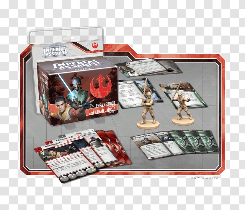 Star Wars Imperial Assault Ezra Bridger & Kanan Jarrus Sabine Wren - Character Transparent PNG