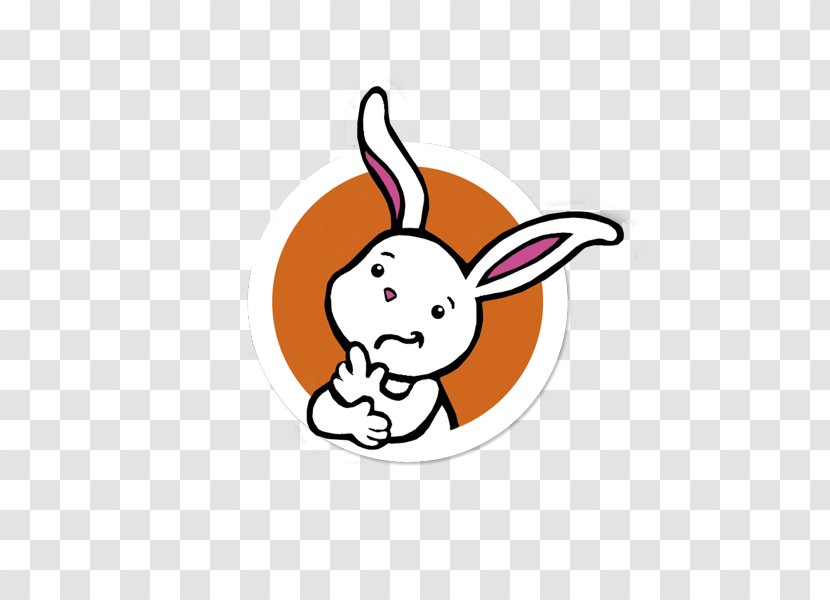 Easter Bunny Line Clip Art - Snout - Sabias Que Transparent PNG