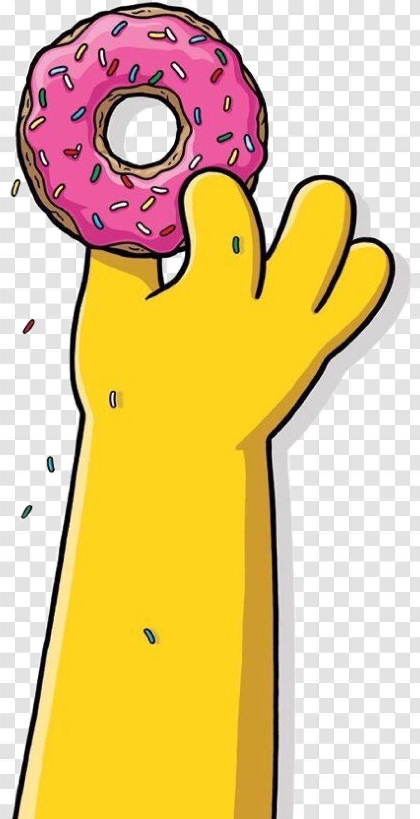 Homer Simpson Donuts Ned Flanders Bart Lisa - Flower Transparent PNG